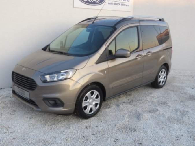 Ford Tourneo Courier, 1.0 EcoBoost, barva stříbrná