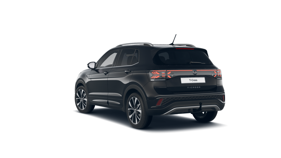 Volkswagen T-Cross, T-Cross R-Line 1.0 TSI 85 kW 7DSG, barva černá