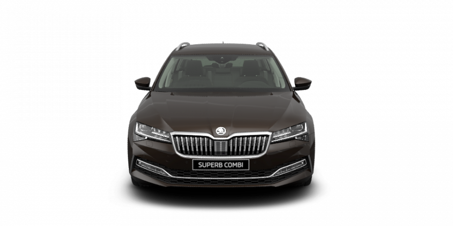 Škoda Superb, 2,0 TDI 147 kW 7-stup. automat. 4x4, barva hnědá