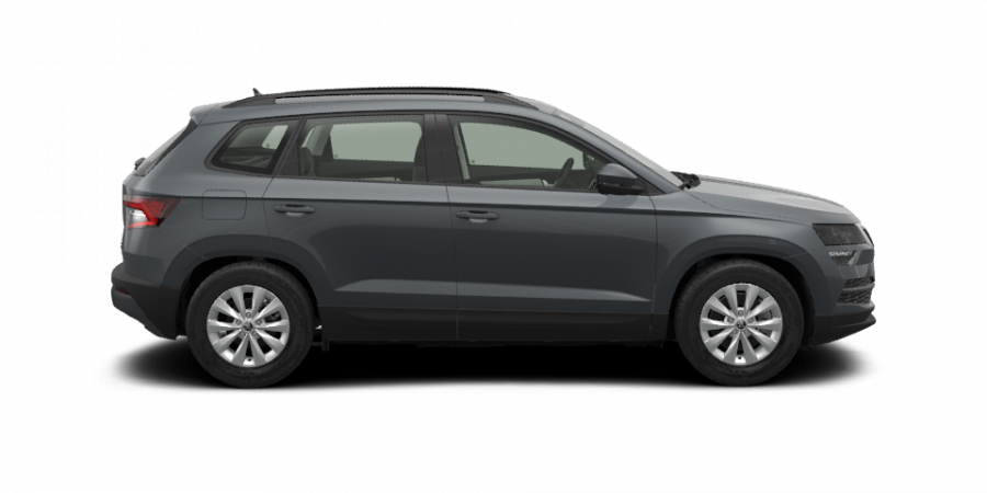Škoda Karoq, 1,0 TSI 85 kW 6-stup. mech., barva šedá