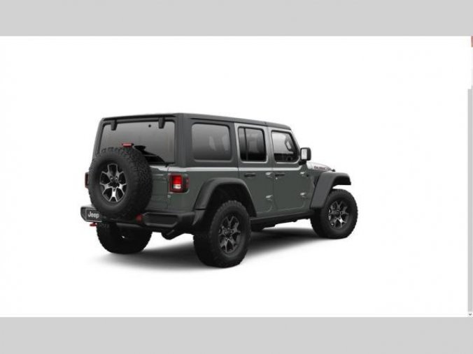 Jeep Wrangler, 2,0T 270 PS Rubicon Unlimited, barva šedá