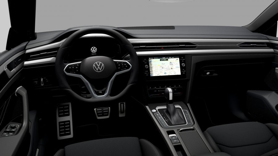 Volkswagen Arteon Shooting Brake, Arteon SB R-Line 2,0 TSI 7DSG, barva černá