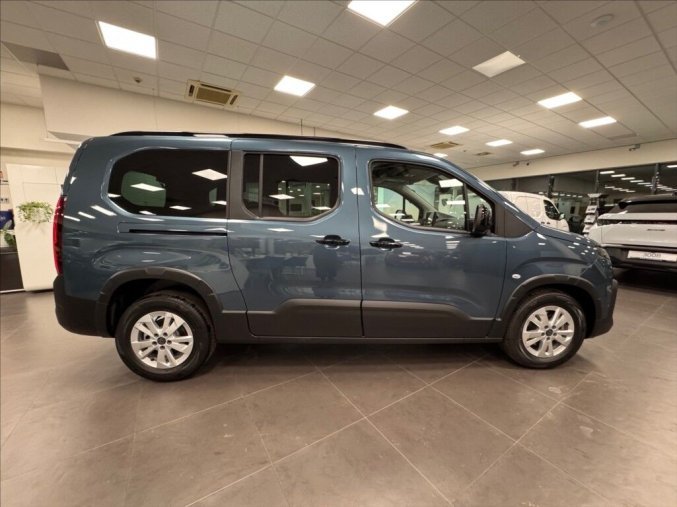 Peugeot Rifter, Peugeot Rifter 1,5 LONG ALLURE BlueHDi 130 S&, barva modrá