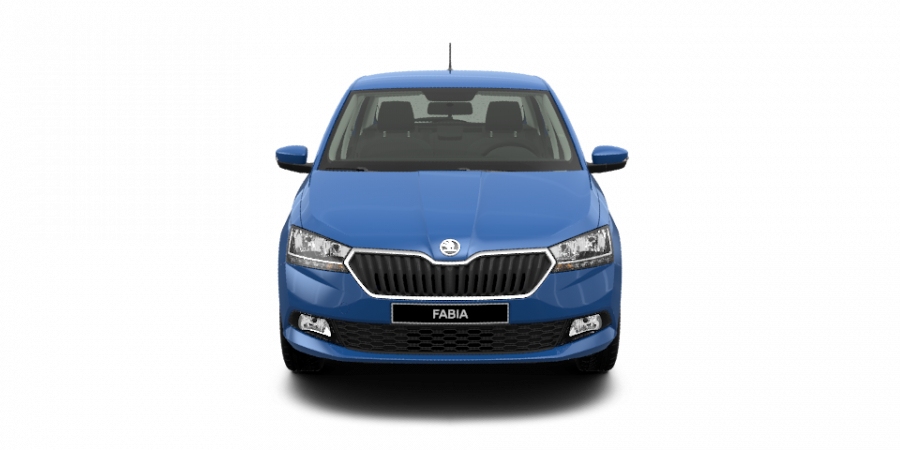 Škoda Fabia, 1,0 MPI 55 kW 5-stup. mech., barva modrá