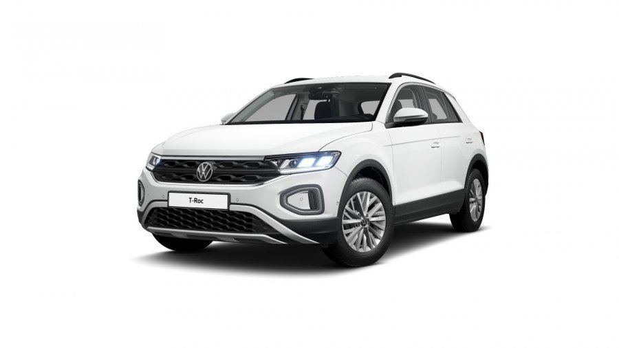 Volkswagen T-Roc, T-Roc Life 1,5 TSI 110 kW 7DSG, barva bílá