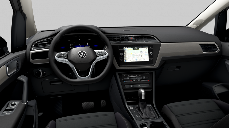Volkswagen Touran, Touran ME 1,5 TSI EVO 7DSG, barva černá
