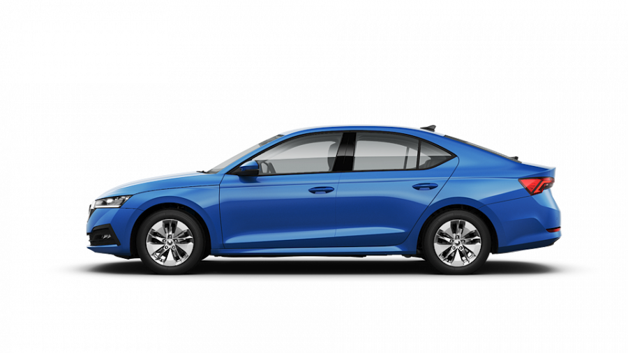 Škoda Octavia, 1,0 TSI 81 kW 6-stup. mech., barva modrá