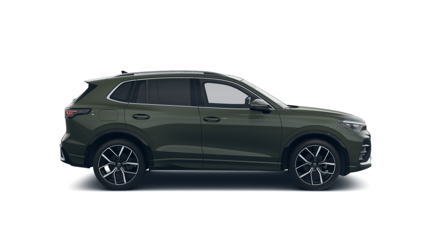 Volkswagen Tiguan, Tiguan R-Line People 1,5 eTSI 110kW mHEV, barva zelená
