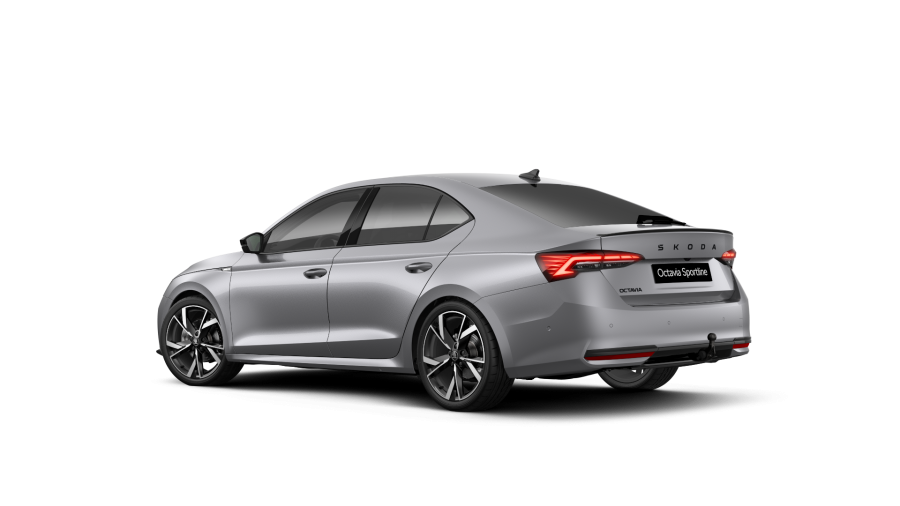 Škoda Octavia, 1,5 TSI m-HEV 110 kW 7° automatická DSG, barva stříbrná