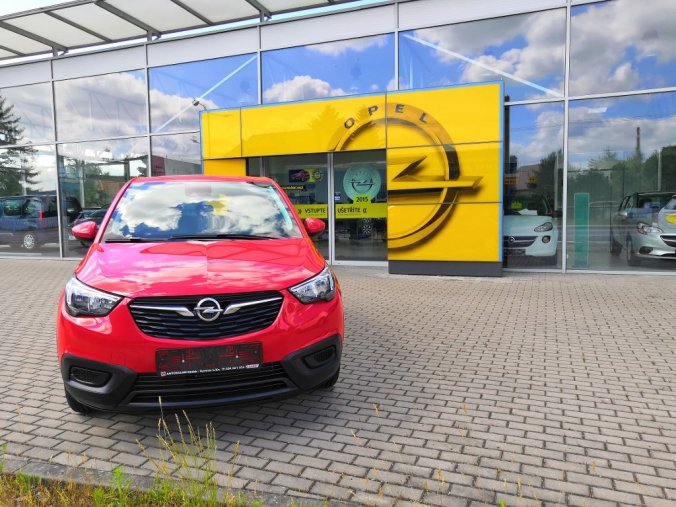 Opel Crossland X, SMILE 1,2 60kW MT5, barva červená