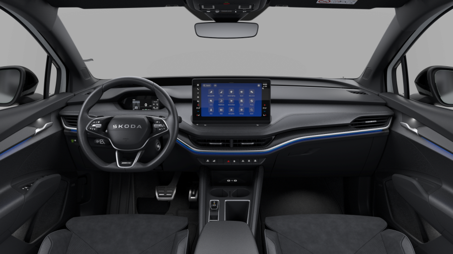 Škoda Elroq, 82 kWh 220 kW 1° převodovka 4x4, barva šedá