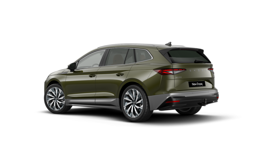 Škoda Enyaq iV, 82 kWh 210,00 kW 1° automatická, barva zelená