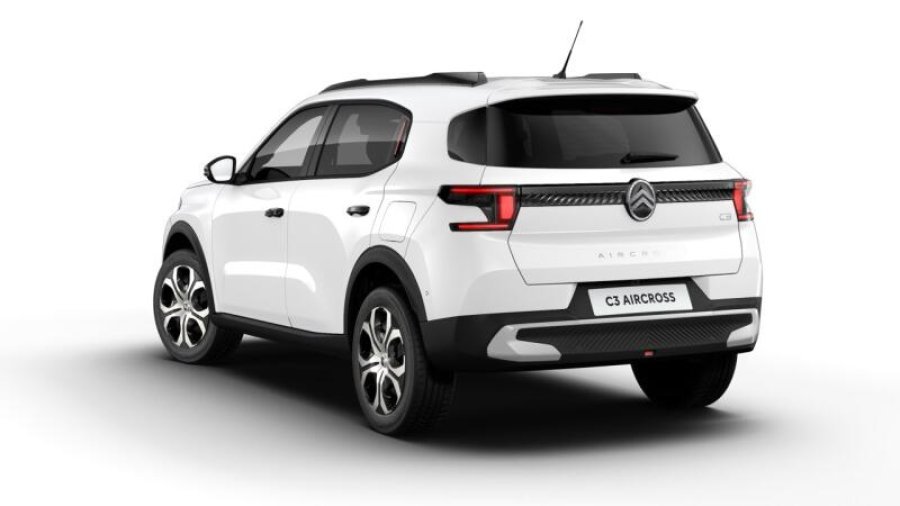 Citroën C3 Aircross, PLUS Turbo 100 MAN6, barva bílá
