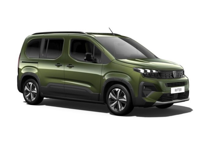 Peugeot Rifter, Peugeot Rifter GT, 130k, 7míst, Techno+, barva zelená
