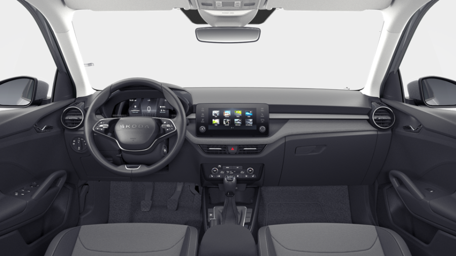 Škoda Fabia, 1,0 MPI 59 kW 5-stup. mech., barva stříbrná
