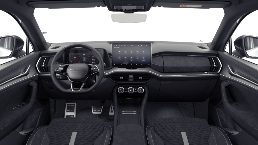 Škoda Kodiaq, 2,0 TSI 150 kW 7° automatická DSG 4x4, barva stříbrná