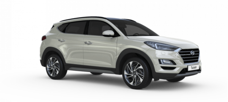 Hyundai Tucson, 2,0 CRDi 100 kW (diesel) 6 st. man 4×4, barva bílá