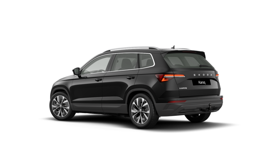 Škoda Karoq, 1,5 TSI 110 kW 7° automatická DSG, barva černá