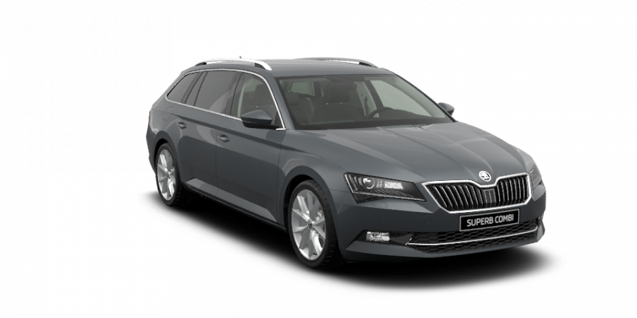 Škoda Superb, 2,0 TDI 140 kW 7-stup. automat., barva šedá