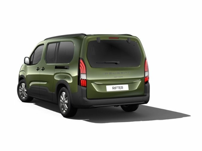 Peugeot Rifter, Peugeot Rifter ALLURE LONG 130k, 7míst, Style, barva zelená