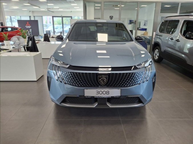 Peugeot 3008, Peugeot 3008 1,2 Hybrid 145 e-DCS6  ALLURE, barva modrá