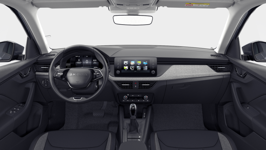 Škoda Scala, 1,0 TSI 85 kW 7° automatická DSG, barva šedá