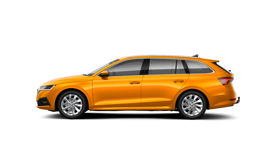 Škoda Octavia, 2,0 TDI 110 kW 6-stup. mech., barva oranžová