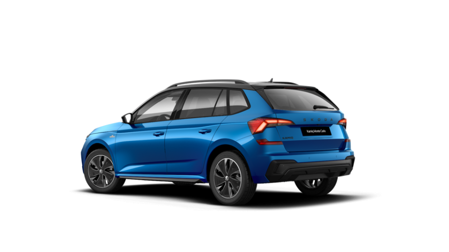 Škoda Kamiq, 1,0 TSI 85 kW 6-stup. mech., barva modrá