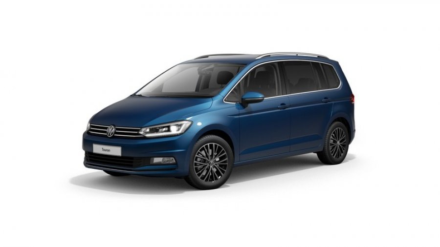 Volkswagen Touran, HL 2,0 TDI 7DSG, barva modrá