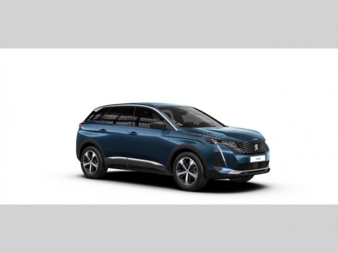 Peugeot 3008, ALLURE 1.2 PureTech 130k, barva modrá