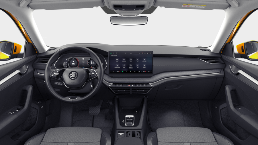 Škoda Octavia, 2,0 TDI 110 kW 7° automatická DSG, barva oranžová