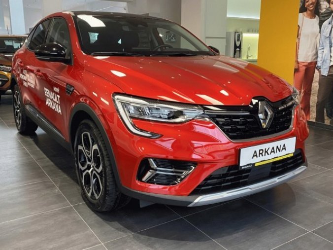 Renault Arkana, Intens TCe 140 EDC, barva červená