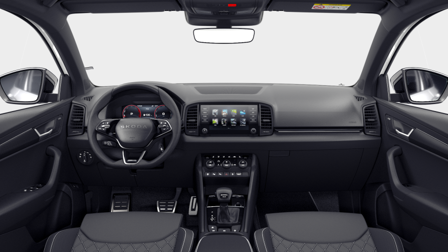 Škoda Karoq, 2,0 TDI 110 kW 7-stup. automat. 4x4, barva bílá