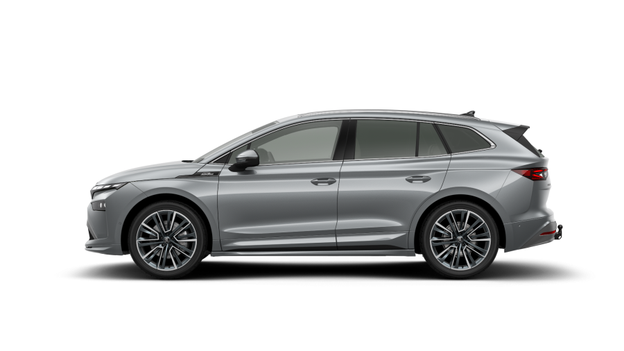 Škoda Enyaq iV, 82 kWh 210 kW 1° automatická, barva stříbrná