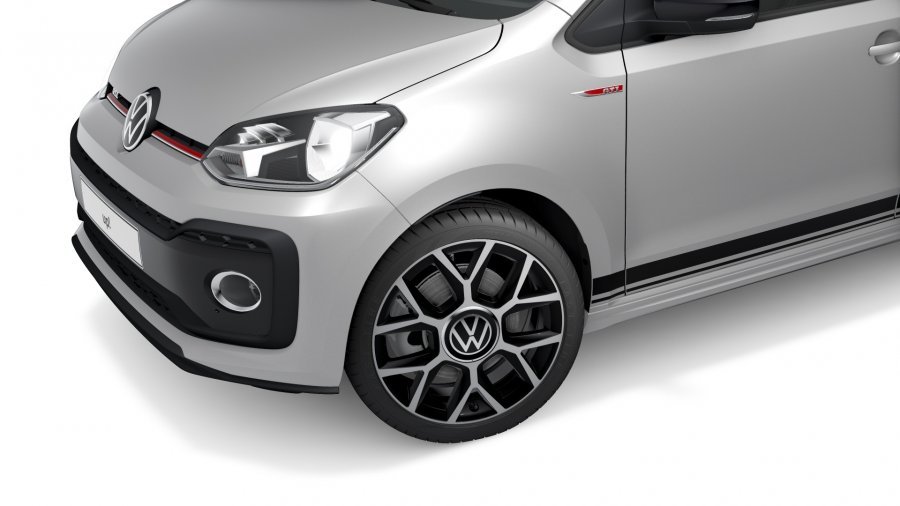 Volkswagen Up!, up! GTI 1,0 TSI 6G, barva stříbrná