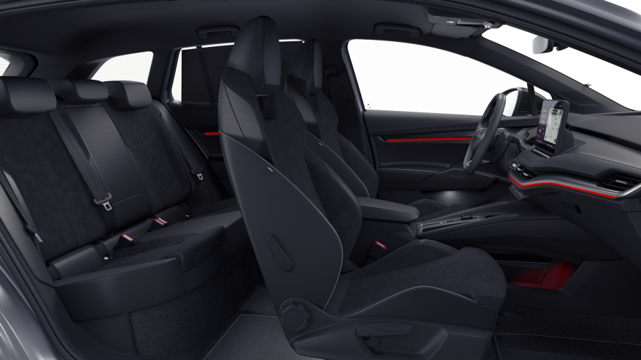 Škoda Enyaq iV, 82 kWh 1° automatická, barva šedá