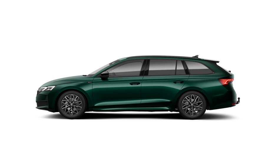 Škoda Octavia, 1,5 TSI m-HEV 110 kW 7-stup. automat., barva zelená
