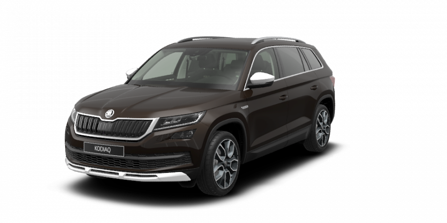 Škoda Kodiaq, 2,0 TDI 140 kW 7-stup. automat. 4x4, barva hnědá