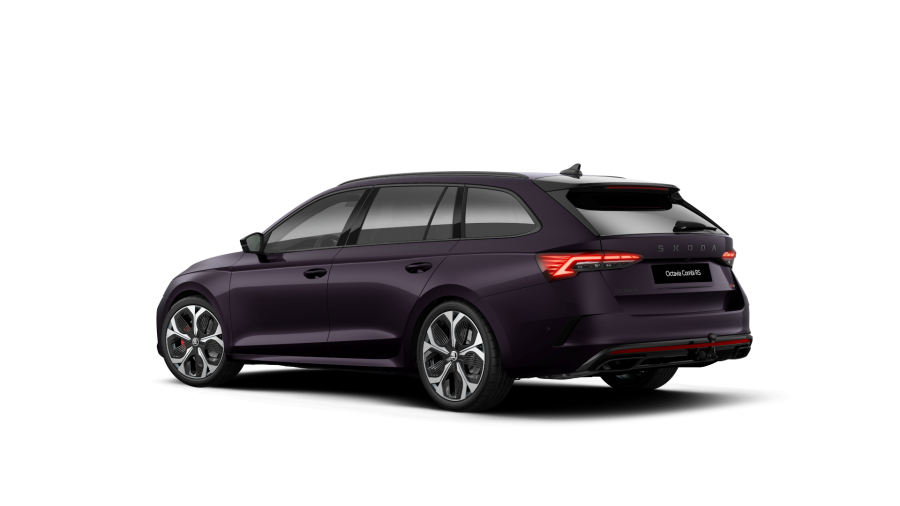 Škoda Octavia, 2,0 TSI 195 kW 7° automatická DSG, barva fialová