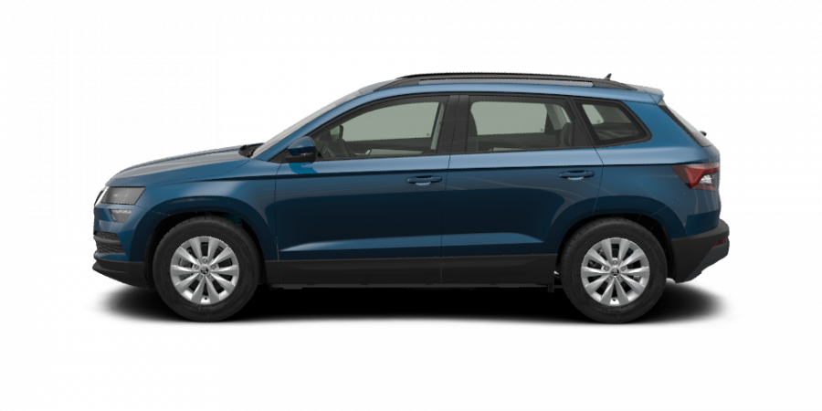 Škoda Karoq, 2,0 TDI 110 kW 6-stup. mech., barva modrá