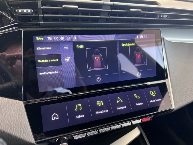 Peugeot 408, Peugeot 408 GT, Automat, masáž, el. sedadla, barva bílá