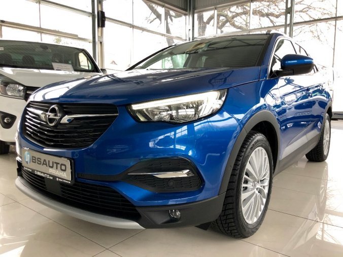 Opel Grandland X, Innovation 1,2 Turbo+ZP zdarma, barva modrá