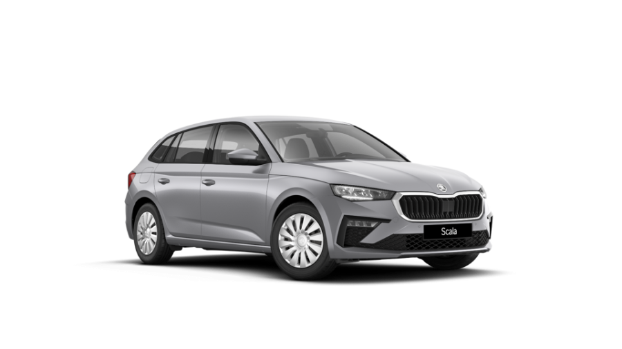 Škoda Scala, 1,0 TSI 85 kW 6-stup. mech., barva stříbrná