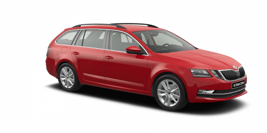 Škoda Octavia, 1,5 TSI 110 kW 6-stup. mech., barva červená