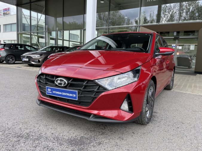 Hyundai i20, 1,2 DPI 5 st. manuální, barva červená