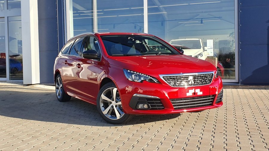 Peugeot 308, SW GT LINE PureTech 130 MAN6, barva červená