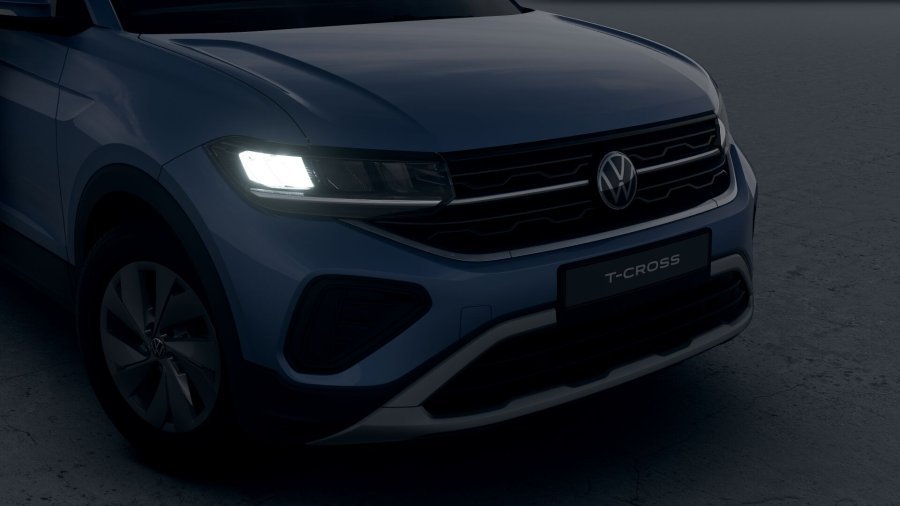 Volkswagen T-Cross, T-Cross People 1.0 TSI 85 kW 7DSG, barva modrá