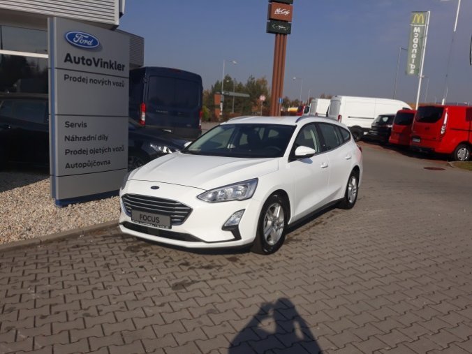 Ford Focus, Trend Edition, Kombi, 1.0 EcoBoost 74 kW/100 k, 6st. manuální, barva bílá