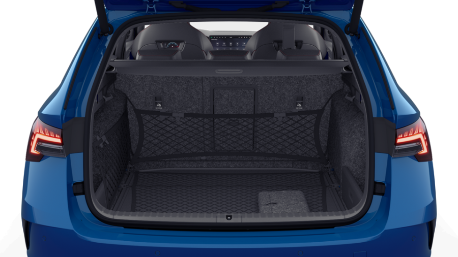 Škoda Octavia, 2,0 TSI 195 kW 7° automatická DSG, barva modrá
