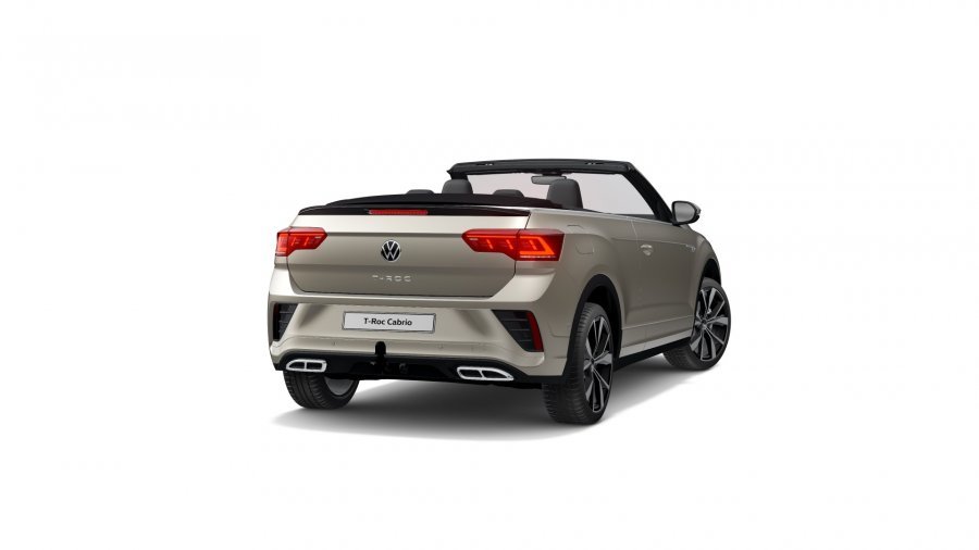 Volkswagen T-Roc, T-Roc Cabriolet R-Line 1,5TSI 110kW 7DSG, barva stříbrná